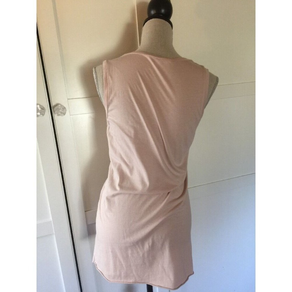 CAbi Cameo Beige Jersey Stretch Ruffle Flutter - Picture 6 of 8